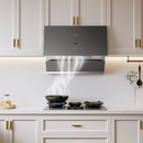 ROBAM R-Max3 30/36-Inch 1200-1400 CFM Convertible Under Cabinet Range Hood in Nano Glass (53H1S)