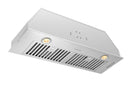 Hauslane 450 CFM Convertible Built-In Range Hood Insert with Stainless Steel Filters (IN-R100)