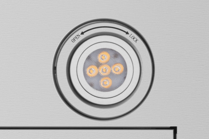 Hauslane 450 CFM Convertible Built-In Range Hood Insert with Stainless Steel Filters (IN-R100)