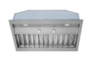 Hauslane Convertible Built-In Insert Range Hood in Stainless Steel, 18.5-Inch Deep (IN-R200)