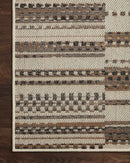 Loloi Rainier Indoor/Outdoor in Ivory and Taupe 5' 3" x 7' 7" Area Rug (RAI-08)