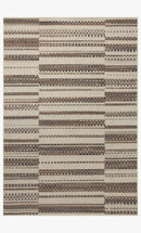 Loloi Rainier Indoor/Outdoor in Ivory and Taupe 9'2" x 12'2" Area Rug (RAI-08)
