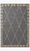 Loloi Rainier Indoor/Outdoor in Slate 5' 3" x 7' 7" Area Rug (RAI-09)