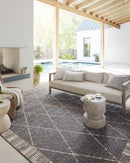 Loloi Rainier Indoor/Outdoor in Slate 11' 6" x 15' Area Rug (RAI-09)
