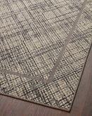 Loloi Rainier Indoor/Outdoor in Ivory and Charcoal 11' 6" x 15' Area Rug (RAI-10)
