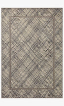 Loloi Rainier Indoor/Outdoor in Ivory and Charcoal 2' 3" x 7' 7" Runner Rug (RAI-10)