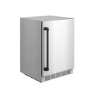 Gordon Ramsay by Thor Kitchen 24-Inch Outdoor Undercounter Beverage Cooler in Stainless Steel with Black Trim (RBC24SSD-BLK)