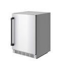 Gordon Ramsay by Thor Kitchen 24-Inch Outdoor Undercounter Beverage Cooler in Stainless Steel with Black Trim (RBC24SSD-BLK)