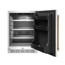 Gordon Ramsay by Thor Kitchen 24-Inch Outdoor Undercounter Beverage Cooler in Stainless with Bronze Trim (RBC24SSD-BRZ)