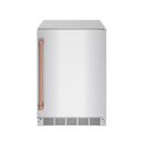 Gordon Ramsay by Thor Kitchen 24-Inch Outdoor Undercounter Beverage Cooler in Stainless Steel with Rose Gold Trim (RBC24SSD-RSG)