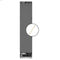 ZLINE Autograph Edition 18-Inch 8.6 Cu. Ft. Panel Ready Left Hinge Column Freezer with Graphite Gray Interior and Polished Gold Accents (RBCFVLZ-18-G)