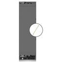 ZLINE Autograph Edition 24-Inch 12.4 Cu. Ft. Panel Ready Column Freezer with Graphite Gray Interior and Polished Gold Accents (RBCFVZ-24-G)