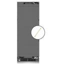 ZLINE Autograph Edition 30-Inch 16.7 Cu. Ft. Panel Ready Column Refrigerator with Graphite Gray Interior and Champagne Bronze Accents (RBCRVZ-30-CB)