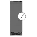 ZLINE Autograph Edition 30-Inch 16.7 Cu. Ft. Panel Ready Column Refrigerator with Graphite Gray Interior and Matte Black Accents (RBCRVZ-30-MB)