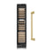 ZLINE Autograph Edition 18-Inch 9.0 Cu. Ft. Triple Zone 68 Bottle Panel Ready Left Hinge Column Wine Cooler with Champagne Bronze Accents (RBCWVLZ-18-CB)