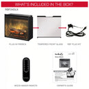 Dimplex Revillusion 24-Inch Built-in Electric Firebox (RBF24DLX)