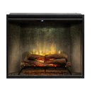 Dimplex Revillusion 36-Inch Portrait Built-In Electric Firebox with Front Glass and Plug Kit (RBF36PWC-FG)