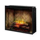 Dimplex Revillusion 36-Inch Portrait Built-In Firebox with Front Glass and Plug Kit (RBF36P-FG)
