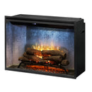 Dimplex Revillusion 36-Inch Built-In Firebox with Front Glass and Plug Kit (RBF36WC-FG)