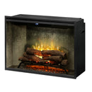 Dimplex Revillusion 36-Inch Built-In Firebox with Front Glass and Plug Kit (RBF36WC-FG)