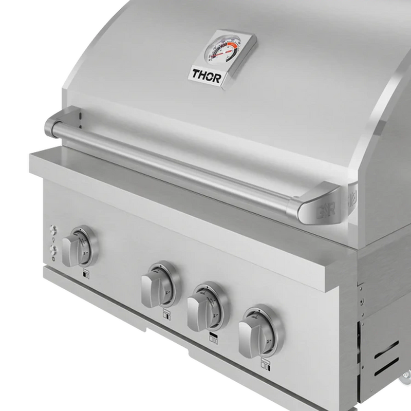 Thor Kitchen Gordon Ramsay 32-Inch Built-In Liquid Propane Gas Grill in Stainless Steel (RBG3201-G)