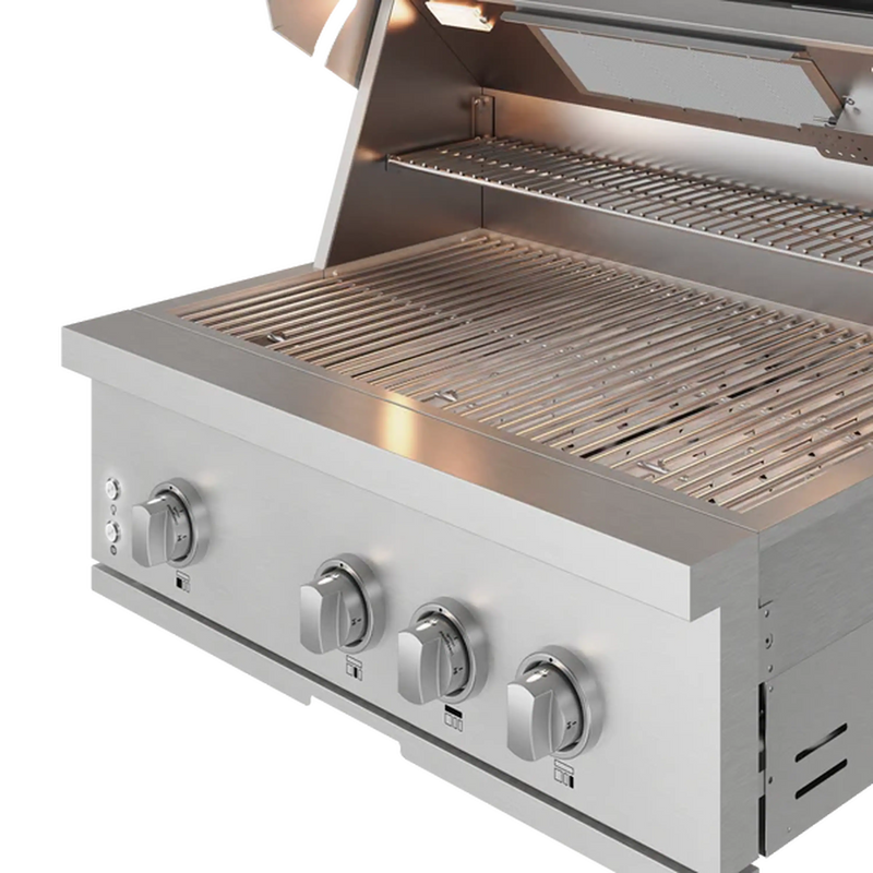 Thor Kitchen Gordon Ramsay 32-Inch Built-In Liquid Propane Gas Grill in Stainless Steel (RBG3201-G)