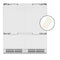 ZLINE Autograph Edition 72-Inch 39.6 Cu. Ft. French Door Built-In Bottom Freezer Refrigerator with Water Dispensers and Ice Makers in Panel Ready and Polished Gold Accents (RBITZ-72-G)