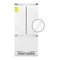 ZLINE 36-Inch Panel Ready 19.6 cu. Ft. Built-In 3-Door French Door Refrigerator with Internal Water and Ice Dispenser, with Stainless Steel Handles (RBIV-36-SS)