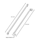 ZLINE 36-Inch Refrigerator Panels in Stainless Steel for a RBIV 36-Inch Built-in Refrigerator (RPBIV-304-36)