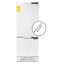 ZLINE Autograph Edition 30-Inch 16.1 cu. ft. Panel Ready Built-in 2-Door Bottom Freezer Refrigerator with Internal Water and Ice Dispenser with Matte Black Handles (RBIVZ-30-MB)