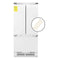 ZLINE Autograph Edition 36-Inch 19.6 cu. ft. Panel Ready Built-in 3-Door French Door Refrigerator with Internal Water and Ice Dispenser with Polished Gold Handles (RBIVZ-36-G)