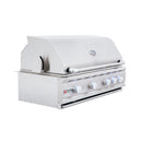 Renaissance Cutlass Pro 38-Inch Propane Gas Grill w/ Rear Burner, Briquette Trays & Blue LED Lights (RON38B LP CK)