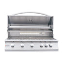 Renaissance Premier 40-Inch Propane Gas Grill w/ Rear Burner w/ Cart & Gas Connection (RJC40A LP CK)