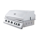 Renaissance Premier 40-Inch Propane Gas Grill w/ Rear Burner w/ Cart & Gas Connection (RJC40A LP CK)