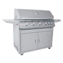 Renaissance Premier 40-Inch Propane Gas Grill w/ Rear Burner w/ Cart & Gas Connection (RJC40A LP CK)