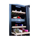 Renaissance 15-Inch 3.2 Cu. Ft. Wine Cooler Refrigerator in Stainless Steel with Glass Door (RWC1)