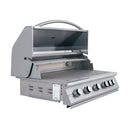 Renaissance Premier 40-Inch Propane Gas Grill w/ Rear Burner in Stainless Steel (RJC40A LP)