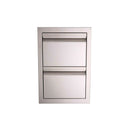 Renaissance Valiant Stainless Double Drawer-Fully Enclosed (VDR1)