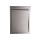 Renaissance Valiant Double Trash Drawer-Fully Enclosed in Stainless Steel (VTD2)