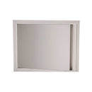Renaissance Valiant Stainless Horizontal Door-Soft Close-Left Swing (VDH1SCL)