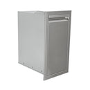 Renaissance Valiant Stainless Narrow Trash Drawer-Trash Can Included (VTD4)
