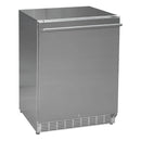 Renaissance 24-Inch 5.01 Cu Ft Refrigerator in Stainless Steel w/ Reversible Door, New Handle (REFR2C)