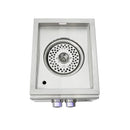 Renaissance Pro 14-Inch Natural Gas Slide-In Side Burner in Stainless Steel w/ Blue LED (RSB3A)