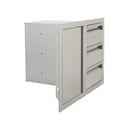 Renaissance Valiant Triple Drawer & Door Combo-Soft Close-Left Swing (VDC2SCL)