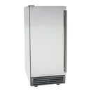 Renaissance 15-Inch Ice Maker in Stainless Steel with Reversible Hinge (REFR3)