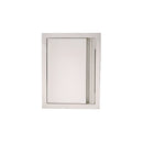 Renaissance Valiant Stainless Vertical Door-Soft Close-Left Swing (VDV1SCL)