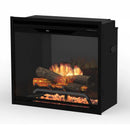 Dimplex Revillusion 24-Inch Built-In Firebox in Black with internal LED Lighting (REV24-BL)