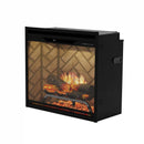 Dimplex Revillusion 24-Inch Built-In Electric Firebox - Herringbone with internal LED Lighting (REV24-HB)