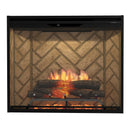 Dimplex Revillusion 36-Inch Portrait Built-In Electric Firebox in Herringbone with internal LED Lighting (REV36P-HB)