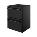 Gordon Ramsay by Thor Kitchen 24-Inch Undercounter Built-In or Freestanding Drawer Refrigerator in Black (RF24UB)